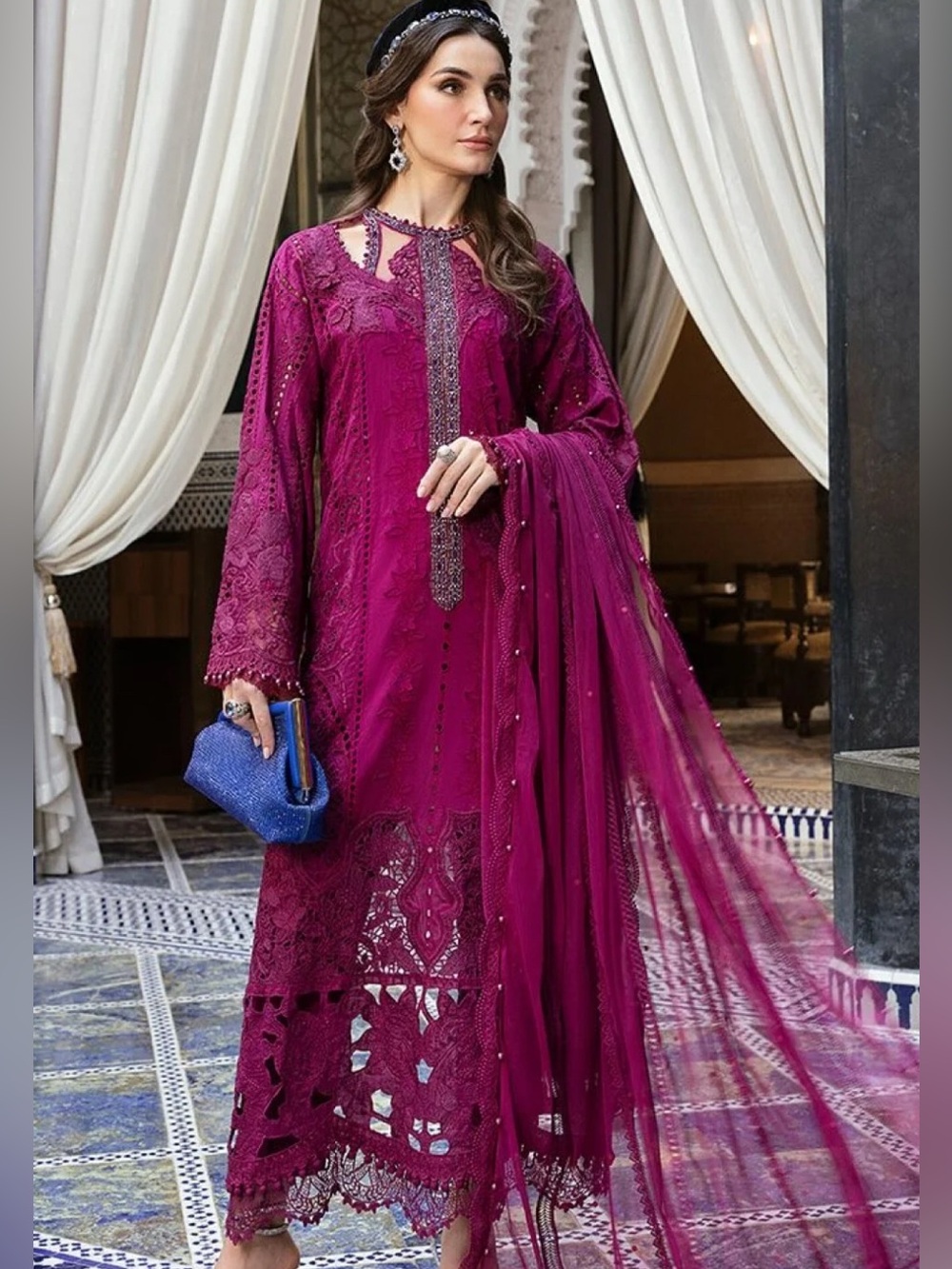 Maria b three piece summer dress